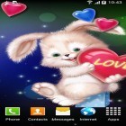 Download live wallpaper Cute bunny for free and Screen washer girl for Android phones and tablets .