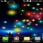 Download live wallpaper New Year fireworks 2016 for free and Snowfall 2015 for Android phones and tablets .