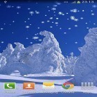 Download live wallpaper New Year: Snow for free and Snowfall 2015 for Android phones and tablets .