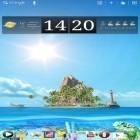 Download live wallpaper Ocean aquarium 3D: Turtle Isle for free and Sleepy panda for Android phones and tablets .
