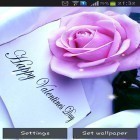 Download live wallpaper Valentine's Day for free and New Year candles for Android phones and tablets .