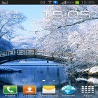 Download live wallpaper Winter and snow for free and Draw on the frozen screen for Android phones and tablets .